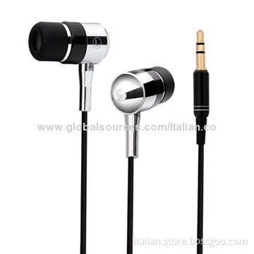 Universal Stereo Simple Metallic MP3 Earphones with 30mW Maximum Input Power, Nice QualityNew